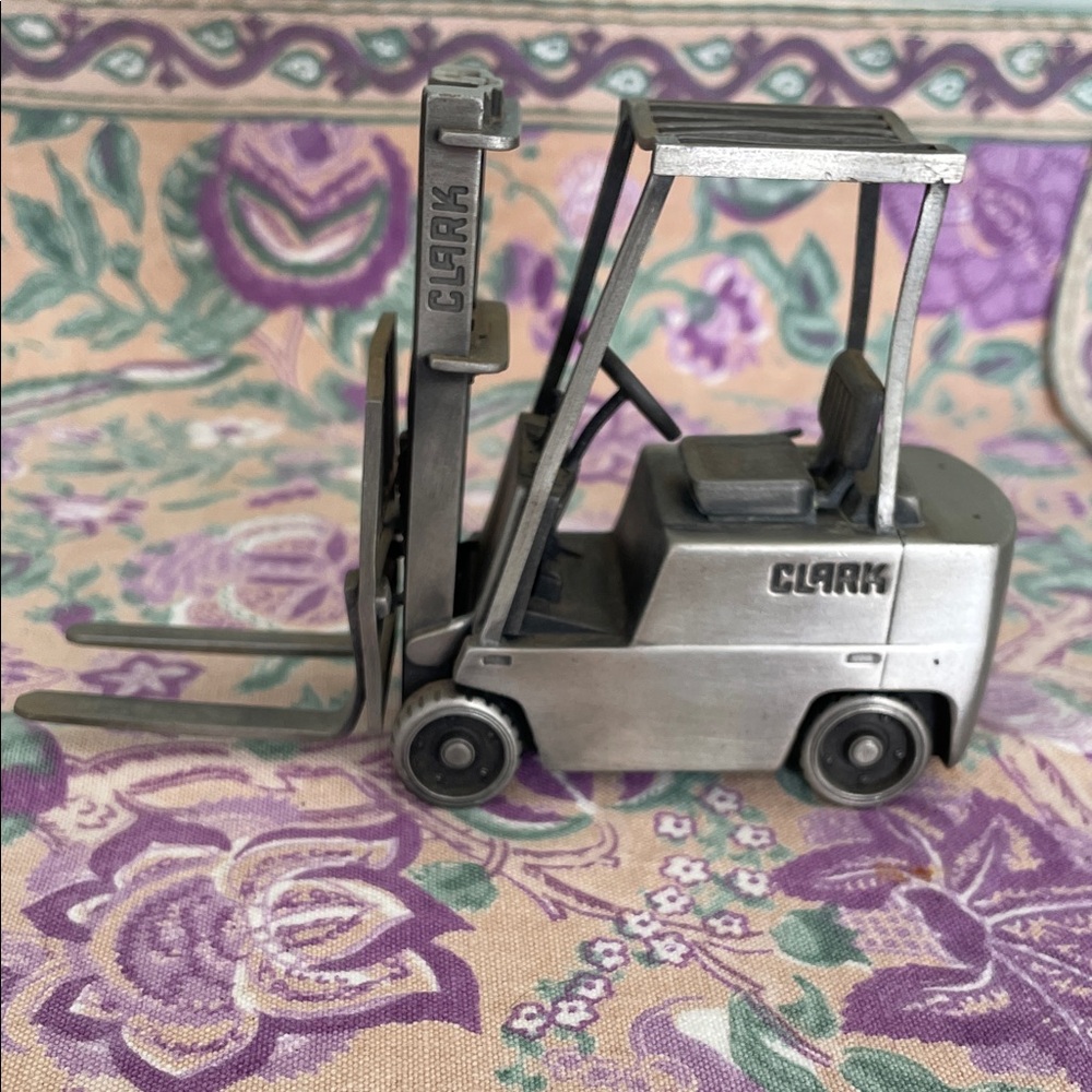Clarks Forklift Die-Cast Metal, Vintage